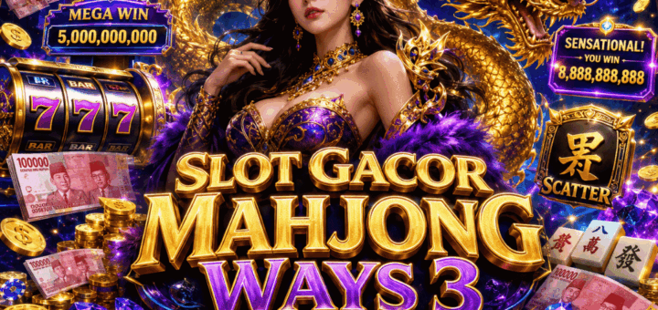 Slot Gacor Mahjong Ways 3 Scatter Hitam